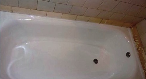 Реставрация ванны жидким акрилом | Саввинская Слобода